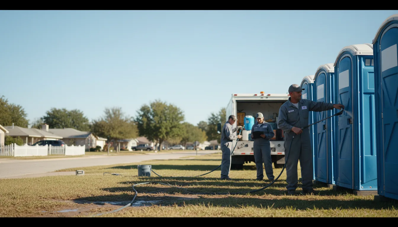 Long-Term Portable Toilet Rental in Marion, KS near me